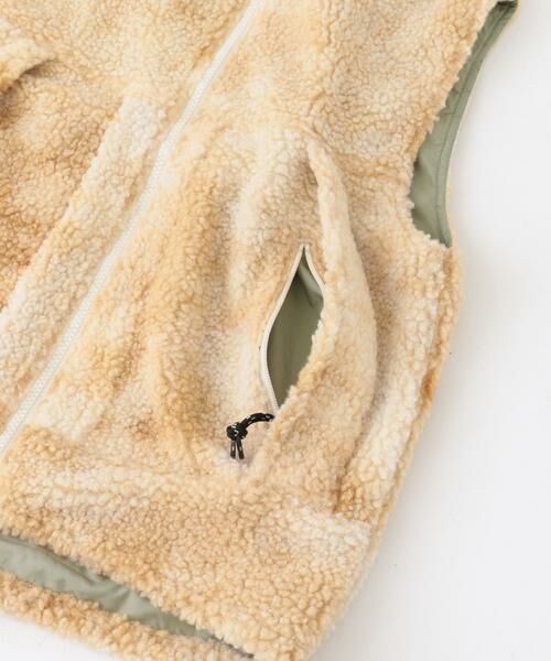 URBAN RESEARCH DOORS / アーバンリサーチ ドアーズ アウター | DENIM DUNGAREE　ボア レベル7 リバーシブルベスト(KIDS) | 詳細8