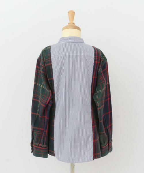 URBAN RESEARCH DOORS / アーバンリサーチ ドアーズ トップス | DENIM DUNGAREE　スイスコットンロンストワークシャツ(KIDS) | 詳細5