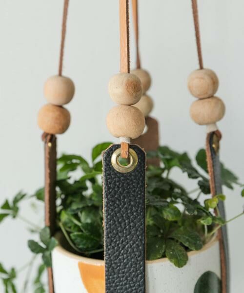 URBAN RESEARCH DOORS / アーバンリサーチ ドアーズ その他雑貨 | FARM　レザーマクラメハンガー WB | 詳細3