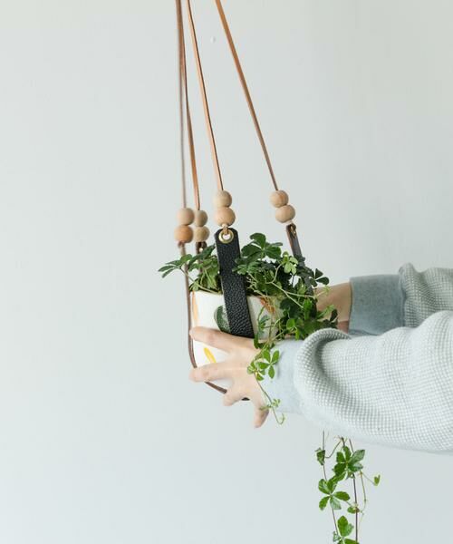 URBAN RESEARCH DOORS / アーバンリサーチ ドアーズ その他雑貨 | FARM　レザーマクラメハンガー WB | 詳細8