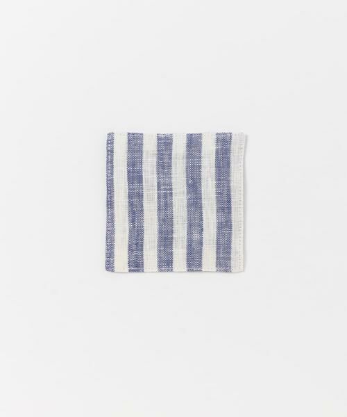 URBAN RESEARCH DOORS/アーバンリサーチ ドアーズ fog linen work リネンコースター ストライプ - URBAN RESEARCH DOORS/アーバンリサーチ ドアーズ fog linen work リネンコースター ストライプ -