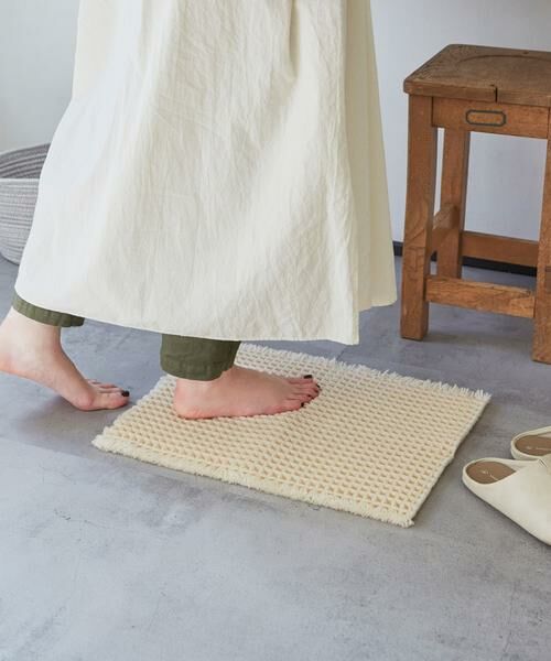 URBAN RESEARCH DOORS / アーバンリサーチ ドアーズ インテリア・インテリア雑貨 | 『洗濯可』calmland　瞬乾ワッフルバスマット | 詳細5