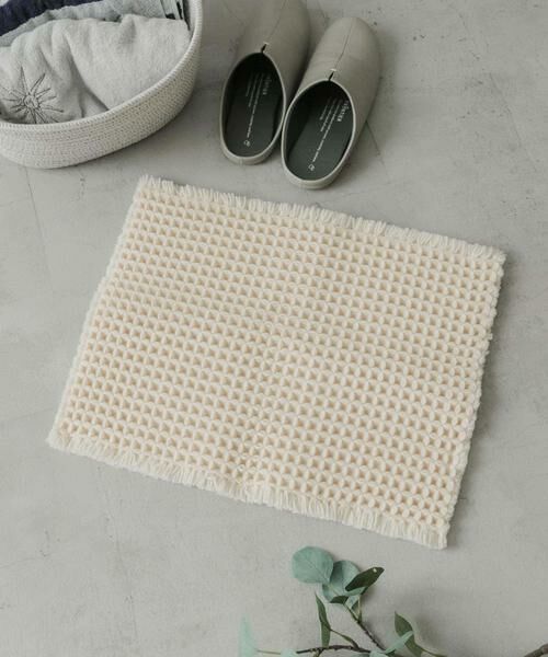 URBAN RESEARCH DOORS / アーバンリサーチ ドアーズ インテリア・インテリア雑貨 | 『洗濯可』calmland　瞬乾ワッフルバスマット | 詳細6