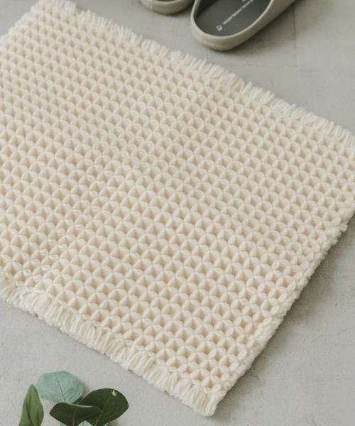 URBAN RESEARCH DOORS / アーバンリサーチ ドアーズ インテリア・インテリア雑貨 | 『洗濯可』calmland　瞬乾ワッフルバスマット | 詳細8