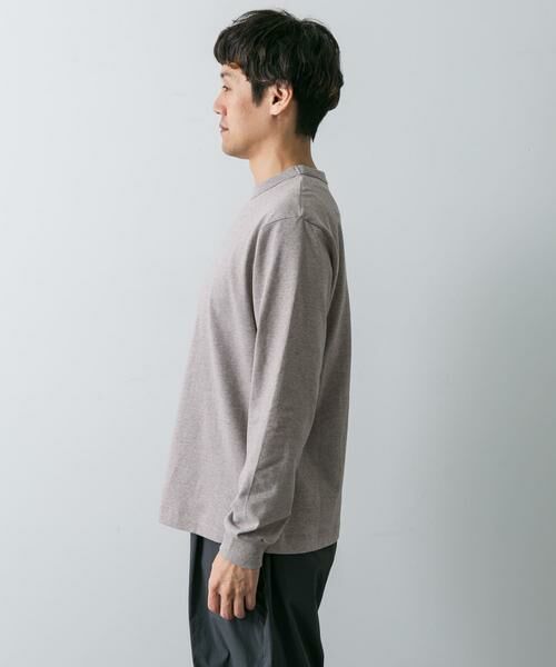 URBAN RESEARCH DOORS / アーバンリサーチ ドアーズ Tシャツ | 『ユニセックス』『6サイズ展開』commpost リサイクルコットンロングスリーブTシャツ | 詳細7