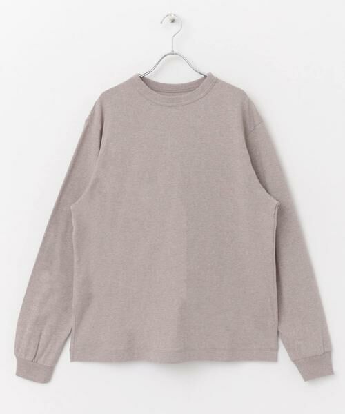 URBAN RESEARCH DOORS / アーバンリサーチ ドアーズ Tシャツ | 『ユニセックス』『6サイズ展開』commpost リサイクルコットンロングスリーブTシャツ | 詳細9