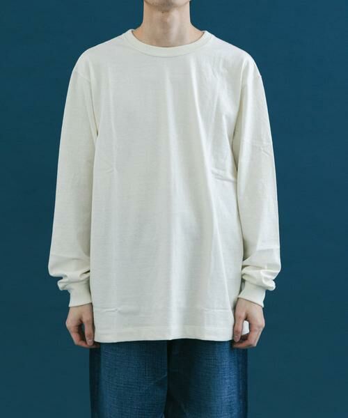 URBAN RESEARCH DOORS / アーバンリサーチ ドアーズ Tシャツ | 『ユニセックス』『6サイズ展開』commpost リサイクルコットンロングスリーブTシャツ | 詳細20