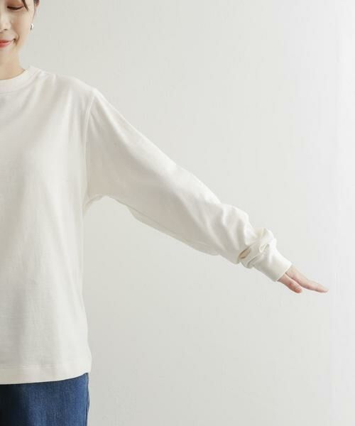 URBAN RESEARCH DOORS / アーバンリサーチ ドアーズ Tシャツ | 『ユニセックス』『6サイズ展開』commpost リサイクルコットンロングスリーブTシャツ | 詳細25