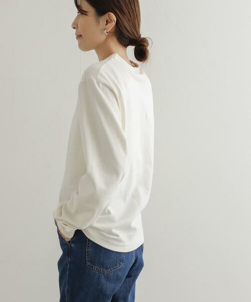 URBAN RESEARCH DOORS / アーバンリサーチ ドアーズ Tシャツ | 『ユニセックス』『6サイズ展開』commpost リサイクルコットンロングスリーブTシャツ | 詳細13