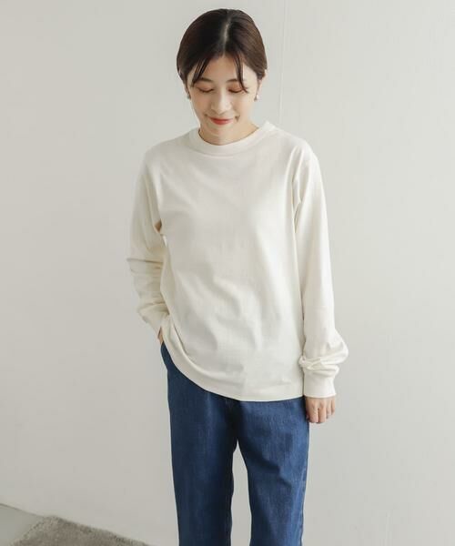 URBAN RESEARCH DOORS / アーバンリサーチ ドアーズ Tシャツ | 『ユニセックス』『6サイズ展開』commpost リサイクルコットンロングスリーブTシャツ | 詳細15