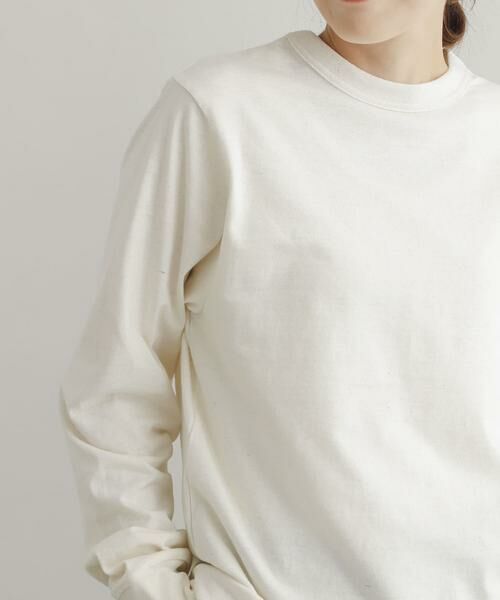 URBAN RESEARCH DOORS / アーバンリサーチ ドアーズ Tシャツ | 『ユニセックス』『6サイズ展開』commpost リサイクルコットンロングスリーブTシャツ | 詳細16