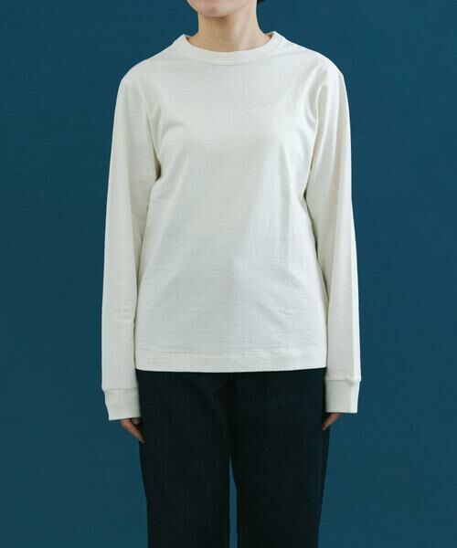 URBAN RESEARCH DOORS / アーバンリサーチ ドアーズ Tシャツ | 『ユニセックス』『6サイズ展開』commpost リサイクルコットンロングスリーブTシャツ | 詳細19