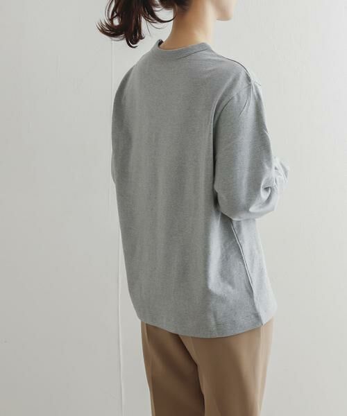 URBAN RESEARCH DOORS / アーバンリサーチ ドアーズ Tシャツ | 『ユニセックス』『6サイズ展開』commpost リサイクルコットンロングスリーブTシャツ | 詳細30