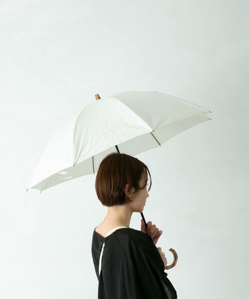 URBAN RESEARCH DOORS/アーバンリサーチ ドアーズ 『WEB限定』CINQ 晴雨兼用折りたたみ傘 アイボリー - URBAN RESEARCH DOORS/アーバンリサーチ ドアーズ 『WEB限定』CINQ 晴雨兼用折りたたみ傘 アイボリー -