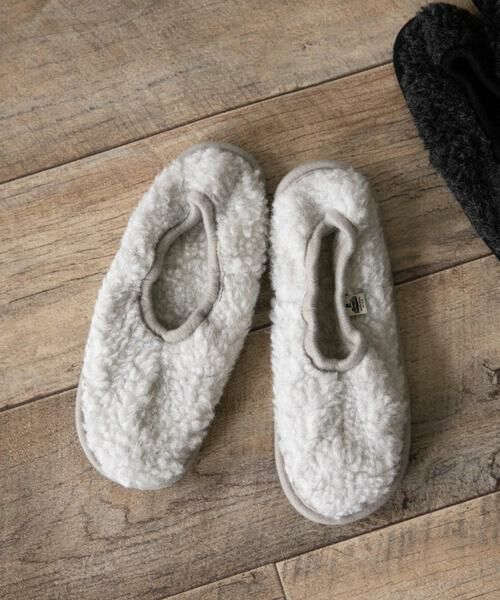 URBAN RESEARCH DOORS/アーバンリサーチ ドアーズ 『WEB限定』CINQ COLD BREAKER ルームシューズ ライトグレー M URBAN RESEARCH DOORS/アーバンリサーチ ドアーズ 『WEB限定』CINQ COLD BREAKER ルームシューズ ライトグレー M