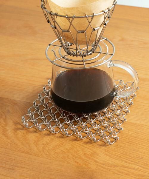 URBAN RESEARCH DOORS / アーバンリサーチ ドアーズ キッチンツール | CINQ　ワイヤー鍋敷き | 詳細5