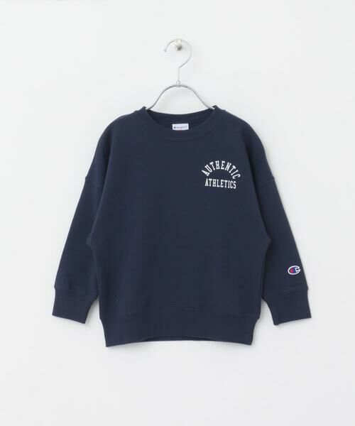 URBAN RESEARCH DOORS / アーバンリサーチ ドアーズ トップス | 『別注』Champion×DOORS　ロゴスウェット(KIDS) | 詳細2
