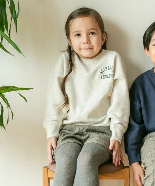 URBAN RESEARCH DOORS / アーバンリサーチ ドアーズ トップス | 『別注』Champion×DOORS　ロゴスウェット(KIDS) | 詳細14