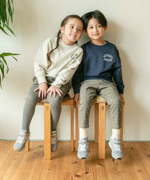 URBAN RESEARCH DOORS / アーバンリサーチ ドアーズ トップス | 『別注』Champion×DOORS　ロゴスウェット(KIDS) | 詳細23
