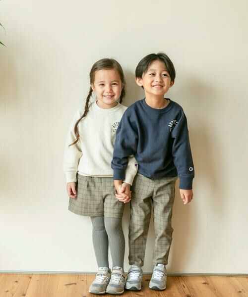 URBAN RESEARCH DOORS / アーバンリサーチ ドアーズ トップス | 『別注』Champion×DOORS　ロゴスウェット(KIDS) | 詳細24