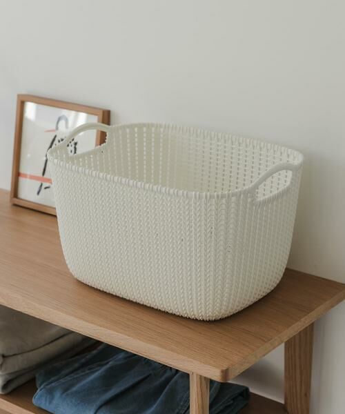 URBAN RESEARCH DOORS / アーバンリサーチ ドアーズ インテリア・インテリア雑貨 | 『WEB限定』CURVER　スクエアバスケット 19L | 詳細1