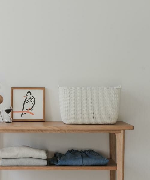 URBAN RESEARCH DOORS / アーバンリサーチ ドアーズ インテリア・インテリア雑貨 | 『WEB限定』CURVER　スクエアバスケット 19L | 詳細4