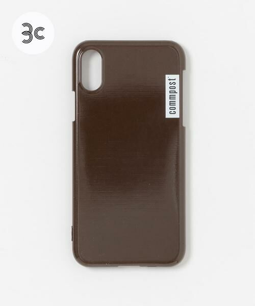 URBAN RESEARCH DOORS/アーバンリサーチ ドアーズ commpost iPhoneX XS CASE commpost ブラウン - URBAN RESEARCH DOORS/アーバンリサーチ ドアーズ commpost iPhoneX XS CASE commpost ブラウン -