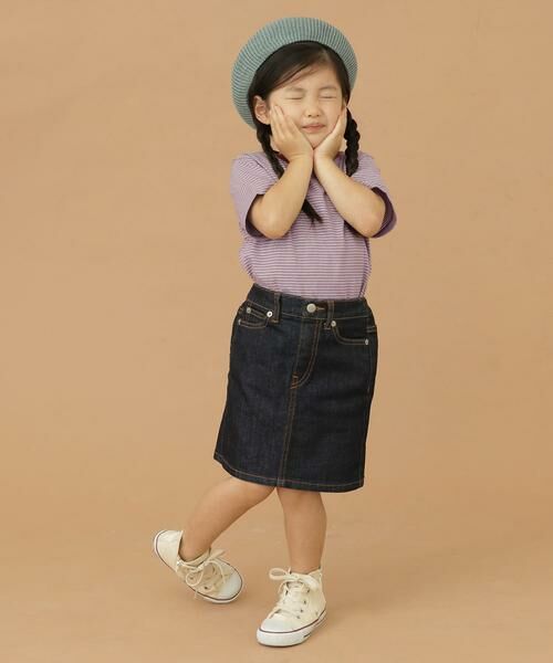 URBAN RESEARCH DOORS / アーバンリサーチ ドアーズ トップス | FORK&SPOON ミジンボーダーTシャツ(KIDS) | 詳細3