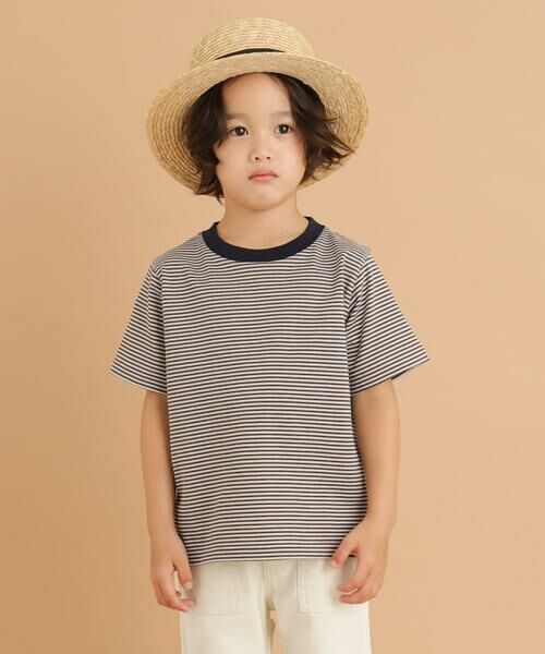 URBAN RESEARCH DOORS / アーバンリサーチ ドアーズ トップス | FORK&SPOON ミジンボーダーTシャツ(KIDS) | 詳細7