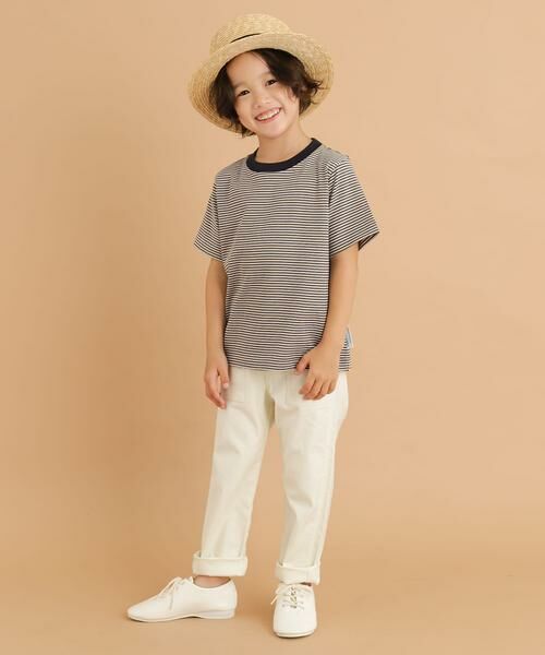 URBAN RESEARCH DOORS / アーバンリサーチ ドアーズ トップス | FORK&SPOON ミジンボーダーTシャツ(KIDS) | 詳細9