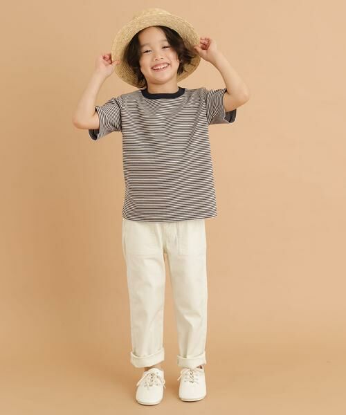 URBAN RESEARCH DOORS / アーバンリサーチ ドアーズ トップス | FORK&SPOON ミジンボーダーTシャツ(KIDS) | 詳細10