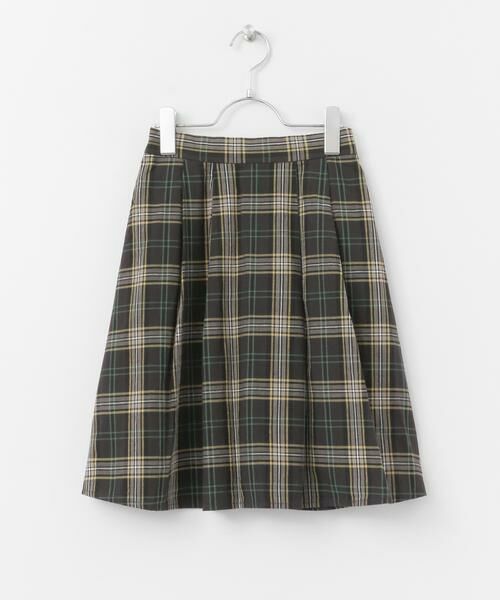 URBAN RESEARCH DOORS / アーバンリサーチ ドアーズ パンツ | FORK&SPOON　コットンリネンチェックスカート(KIDS) | 詳細11
