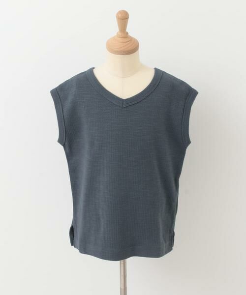 URBAN RESEARCH DOORS / アーバンリサーチ ドアーズ トップス | FORK&SPOON　ストライプサーマル2WAYカットソー(KIDS) | 詳細1