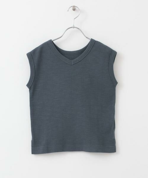URBAN RESEARCH DOORS / アーバンリサーチ ドアーズ トップス | FORK&SPOON　ストライプサーマル2WAYカットソー(KIDS) | 詳細4