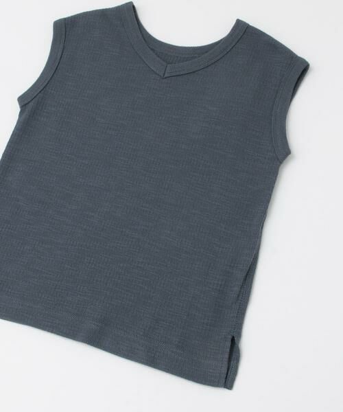 URBAN RESEARCH DOORS / アーバンリサーチ ドアーズ トップス | FORK&SPOON　ストライプサーマル2WAYカットソー(KIDS) | 詳細5