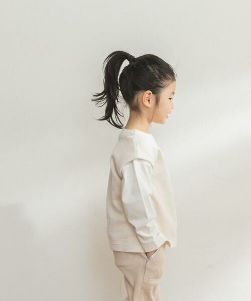 URBAN RESEARCH DOORS / アーバンリサーチ ドアーズ トップス | FORK&SPOON　ストライプサーマル2WAYカットソー(KIDS) | 詳細11