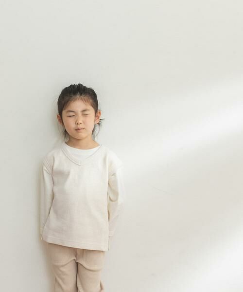 URBAN RESEARCH DOORS / アーバンリサーチ ドアーズ トップス | FORK&SPOON　ストライプサーマル2WAYカットソー(KIDS) | 詳細16