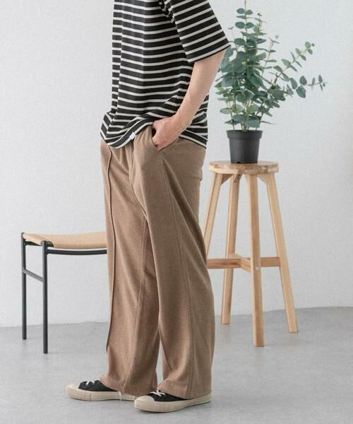 URBAN RESEARCH DOORS / アーバンリサーチ ドアーズ その他パンツ | FORK&SPOON ヘンプ混カットソーパンツ | 詳細8