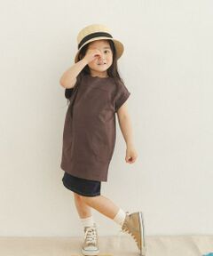 URBAN RESEARCH DOORS / アーバンリサーチ ドアーズ トップス | FORK&SPOON　リサイクルヤーン天竺チュニック(KIDS)