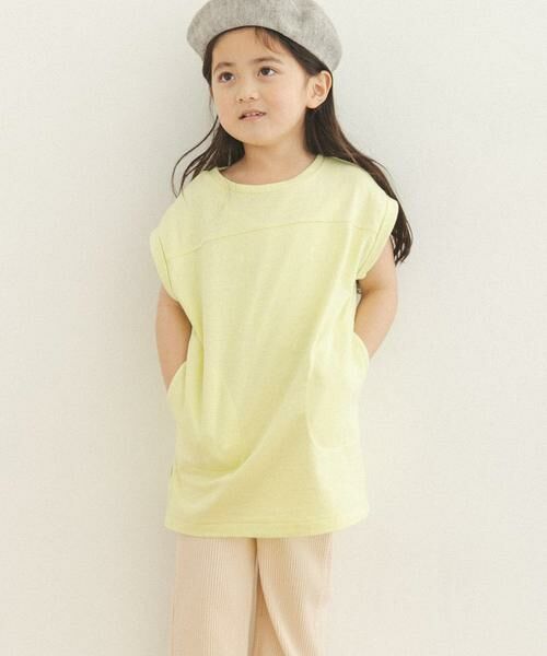 URBAN RESEARCH DOORS / アーバンリサーチ ドアーズ トップス | FORK&SPOON　リサイクルヤーン天竺チュニック(KIDS) | 詳細1