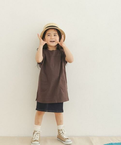 URBAN RESEARCH DOORS / アーバンリサーチ ドアーズ トップス | FORK&SPOON　リサイクルヤーン天竺チュニック(KIDS) | 詳細12