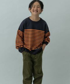 URBAN RESEARCH DOORS / アーバンリサーチ ドアーズ ニット・セーター | FORK&SPOON　スーピマコットンボーダーニット(KIDS)