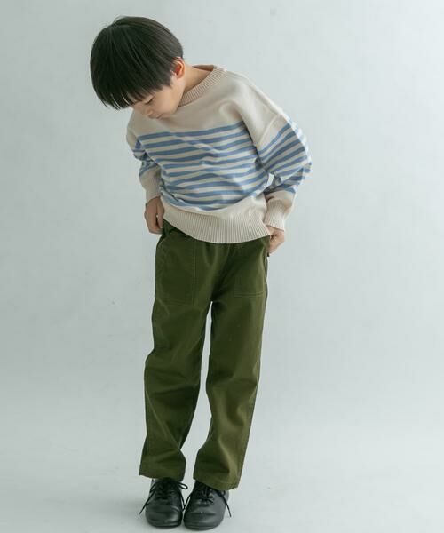 URBAN RESEARCH DOORS / アーバンリサーチ ドアーズ ニット・セーター | FORK&SPOON スーピマコットンボーダーニット(KIDS) | 詳細23