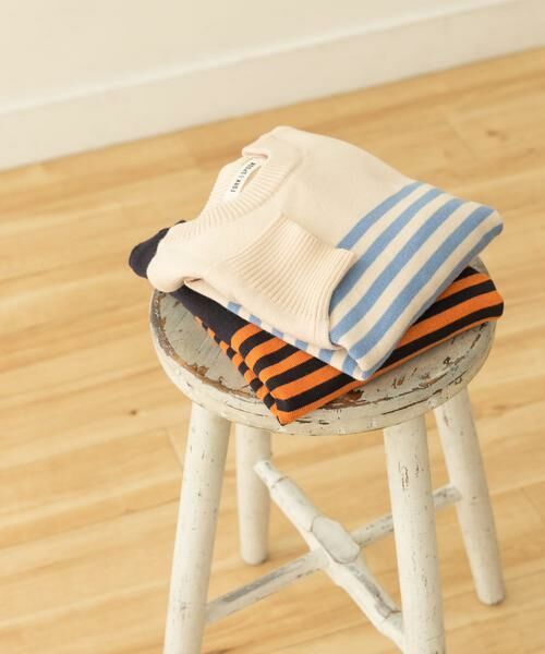 URBAN RESEARCH DOORS / アーバンリサーチ ドアーズ ニット・セーター | FORK&SPOON スーピマコットンボーダーニット(KIDS) | 詳細26
