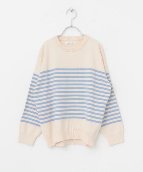URBAN RESEARCH DOORS / アーバンリサーチ ドアーズ ニット・セーター | FORK&SPOON スーピマコットンボーダーニット(KIDS) | 詳細27