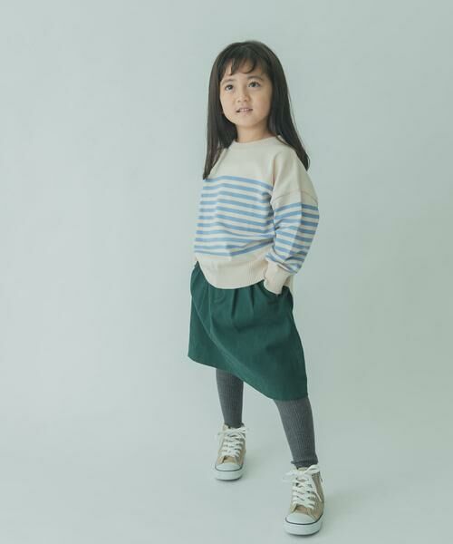 URBAN RESEARCH DOORS / アーバンリサーチ ドアーズ ニット・セーター | FORK&SPOON スーピマコットンボーダーニット(KIDS) | 詳細17