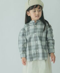 URBAN RESEARCH DOORS / アーバンリサーチ ドアーズ トップス | FORK&SPOON　ネルバンドカラールーズシャツ(KIDS)