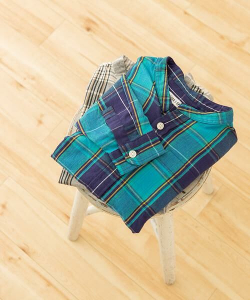 URBAN RESEARCH DOORS / アーバンリサーチ ドアーズ トップス | FORK&SPOON ネルバンドカラールーズシャツ(KIDS) | 詳細5