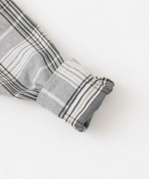 URBAN RESEARCH DOORS / アーバンリサーチ ドアーズ トップス | FORK&SPOON ネルバンドカラールーズシャツ(KIDS) | 詳細12