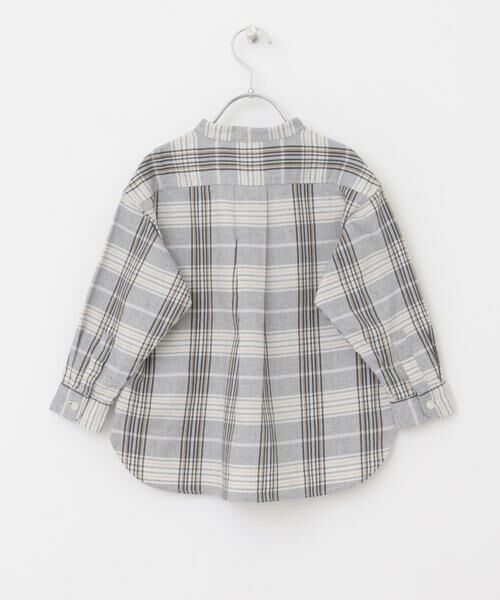 URBAN RESEARCH DOORS / アーバンリサーチ ドアーズ トップス | FORK&SPOON ネルバンドカラールーズシャツ(KIDS) | 詳細13